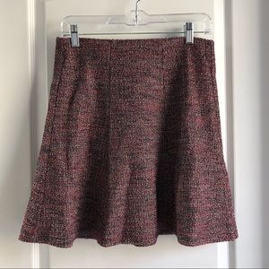 Petite Marled Flippy Skirt